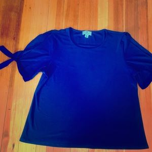 Cece blue shirt size large
